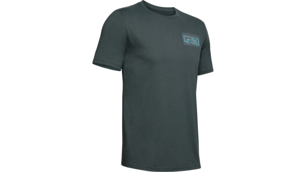 Under Armour UA Marlin Skel-matic T-Shirt - Mens, Extra Large, Stealth Gray, 1351825008XL