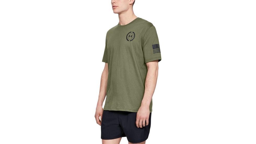 Under Armour UA Mission Made Snake T-Shirt - Men's, 2XL, Marine OD Green, 13433553902X