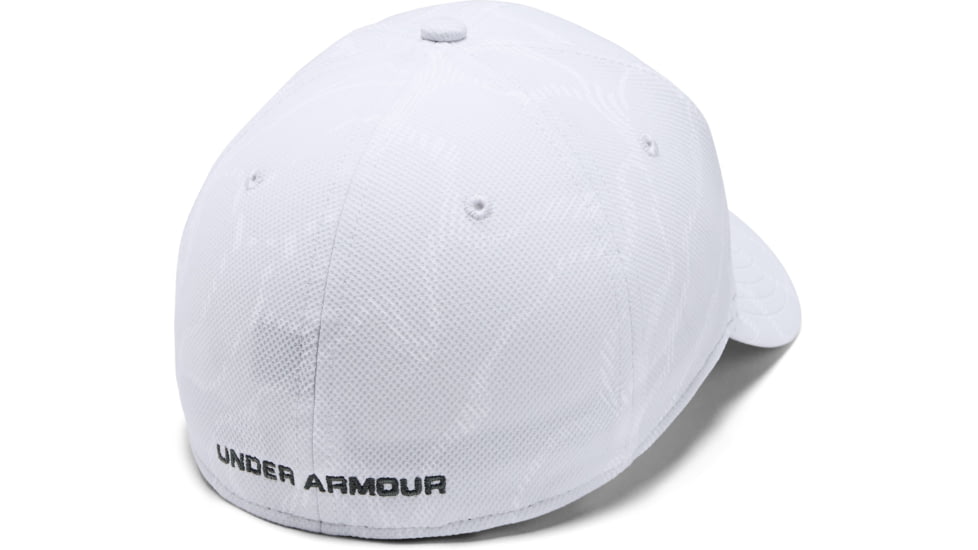 Under Armour UA Printed Blitzing 3.0 Stretch Fit Cap - Men's, Extra Large, Halo, 1305038014LXL