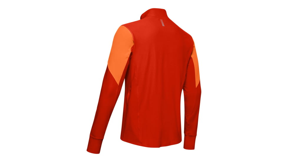 Under Armour UA Qualifier 1/2 Zip Shirt - Mens, Extra Large, Ultra Orange, 1326595856XL