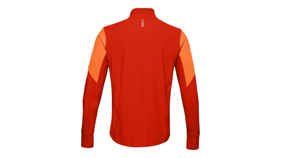 Under Armour UA Qualifier 1/2 Zip Shirt - Mens, Extra Large, Ultra Orange, 1326595856XL