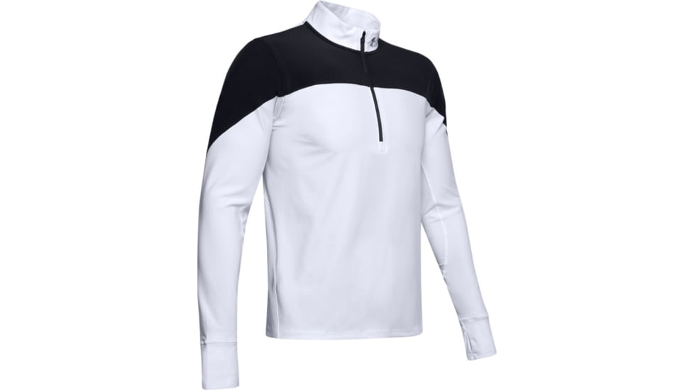 Under Armour UA Qualifier 1/2 Zip Shirt - Men's, 2XL, White, 13265951002X