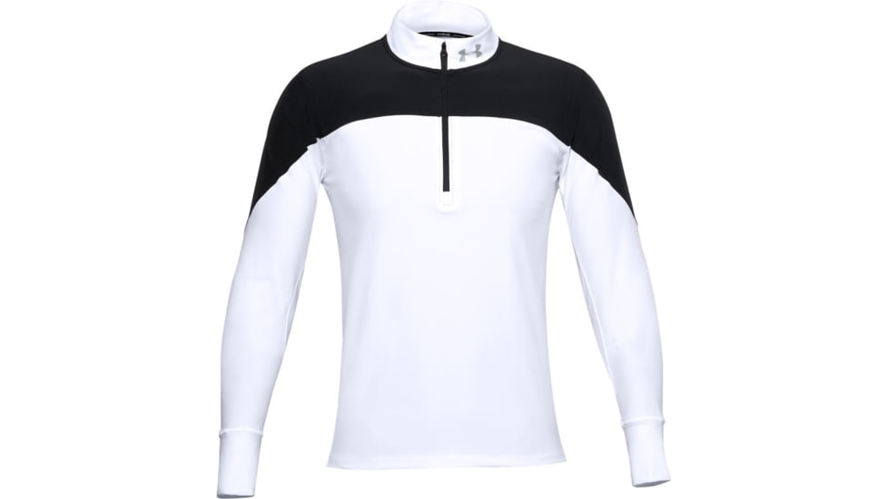 Under Armour UA Qualifier 1/2 Zip Shirt - Men's, 2XL, White, 13265951002X