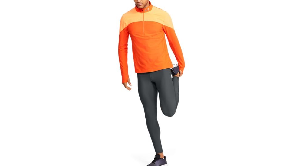 Under Armour UA Qualifier Running Leggings - Men's, 2XL, Pitch Gray, 13266020132X