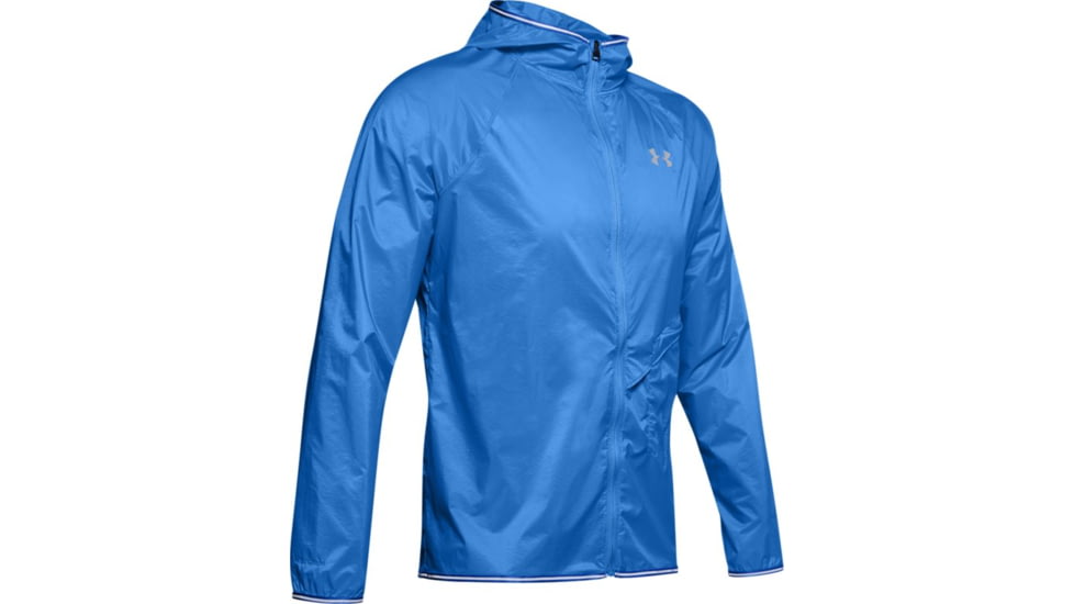 Under Armour UA Qualifier Storm Packable Jacket - Mens, Extra Large, Water, 1326597464XL