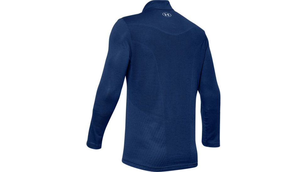Under Armour UA Seamless 1/2 Zip - Mens, Extra Large, American Blue, 1351452449XL