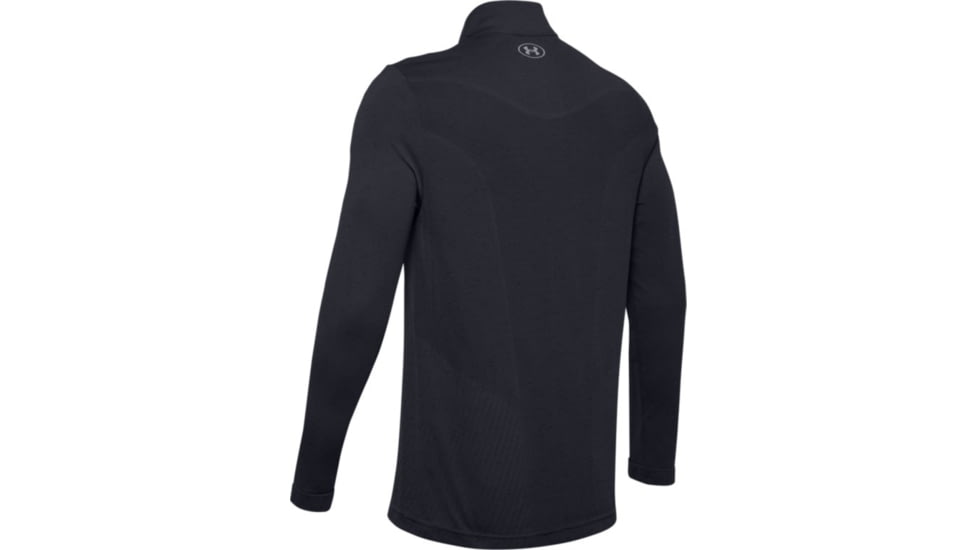 Under Armour UA Seamless 1/2 Zip - Mens, 2XL, Black, 13514520012X