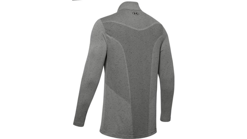 Under Armour UA Seamless 1/2 Zip - Mens, Medium, Green, 1351452388MD