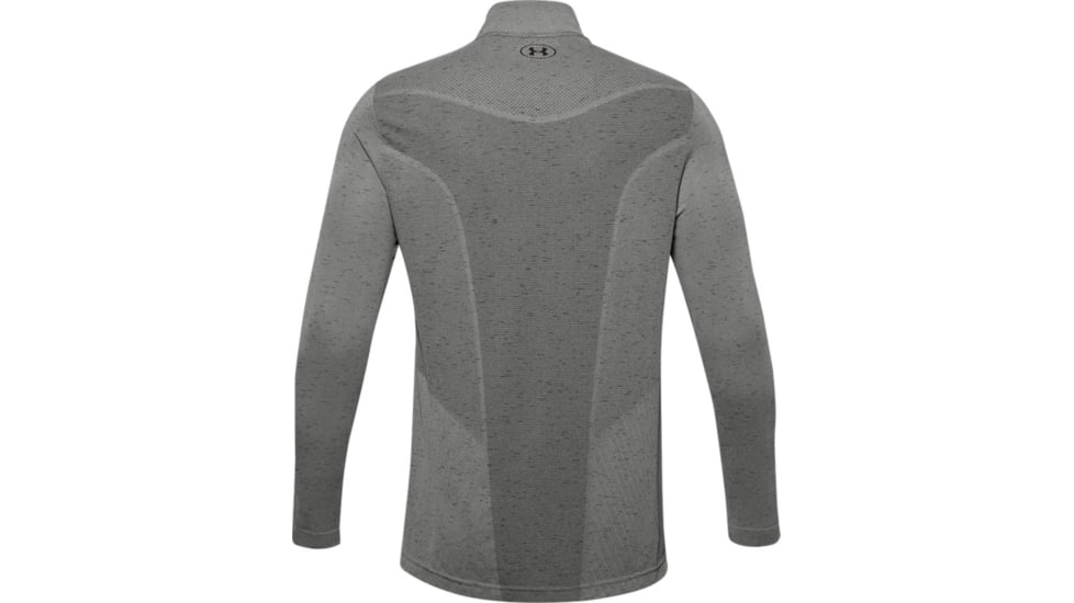 Under Armour UA Seamless 1/2 Zip - Mens, Medium, Green, 1351452388MD