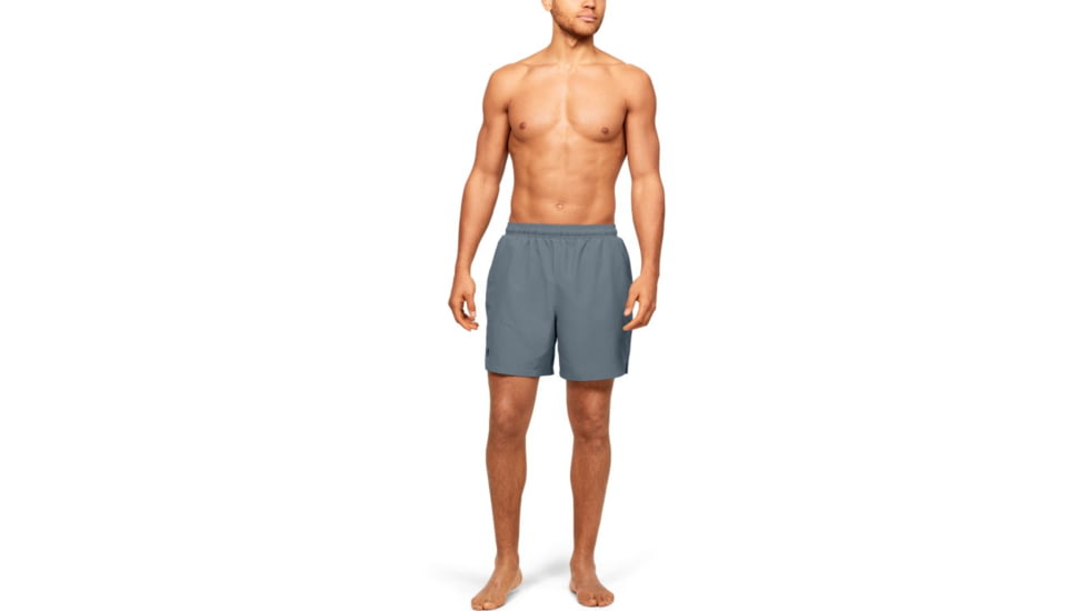 Under Armour UA Shore Break Volley Shorts - Mens, Extra Large, Hushed Turquoise, 1351154396XL