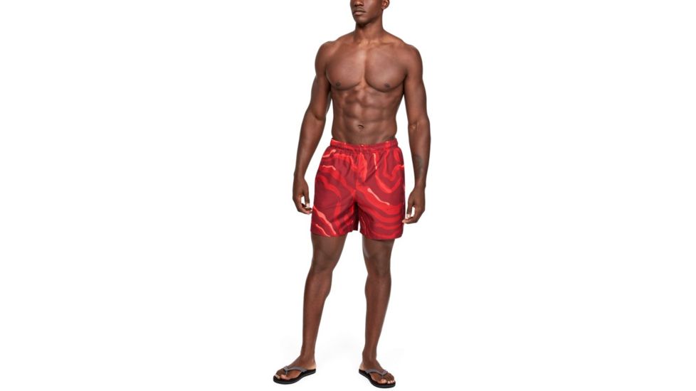 Under Armour UA Shore Break Volley Shorts - Mens, 2XL, Pink, 13511546282X