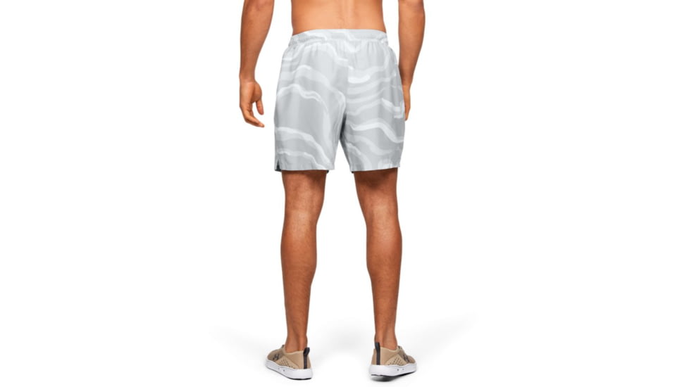 Under Armour UA Shore Break Volley Shorts - Mens, Extra Large, White, 1351154100XL