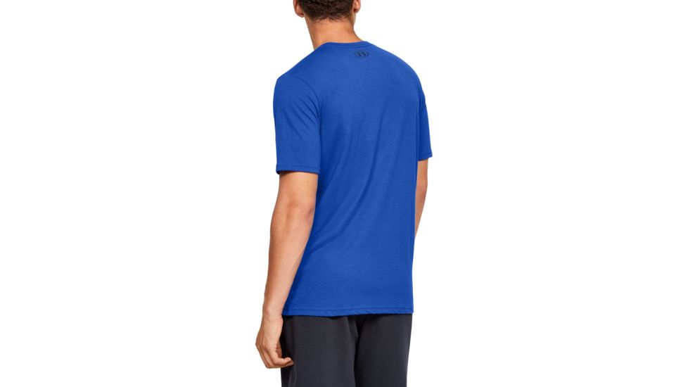 Under Armour UA Sportstyle Logo T-Shirt - Men's, Medium, Blue, 1329590486MD
