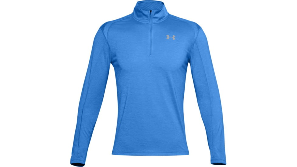 Under Armour UA Streaker 1/2 Zip Shirt - Mens, 2XL, Water, 13265854642X