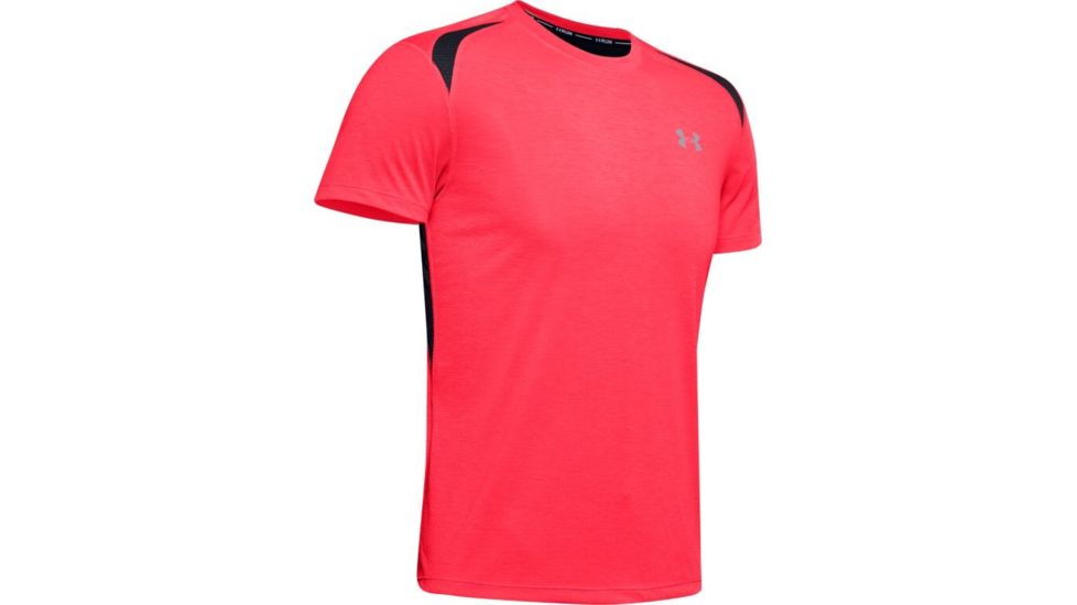 Under Armour UA Streaker T-Shirt - Men's, Extra Large, Pink, 1326579628XL