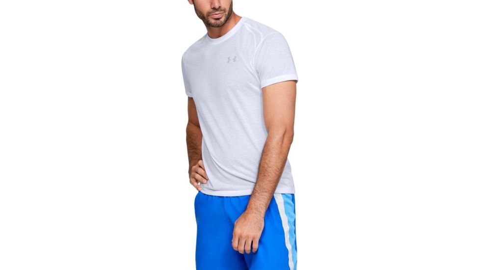 Under Armour UA Streaker T-Shirt - Men's, 2XL, White, 13265791002X