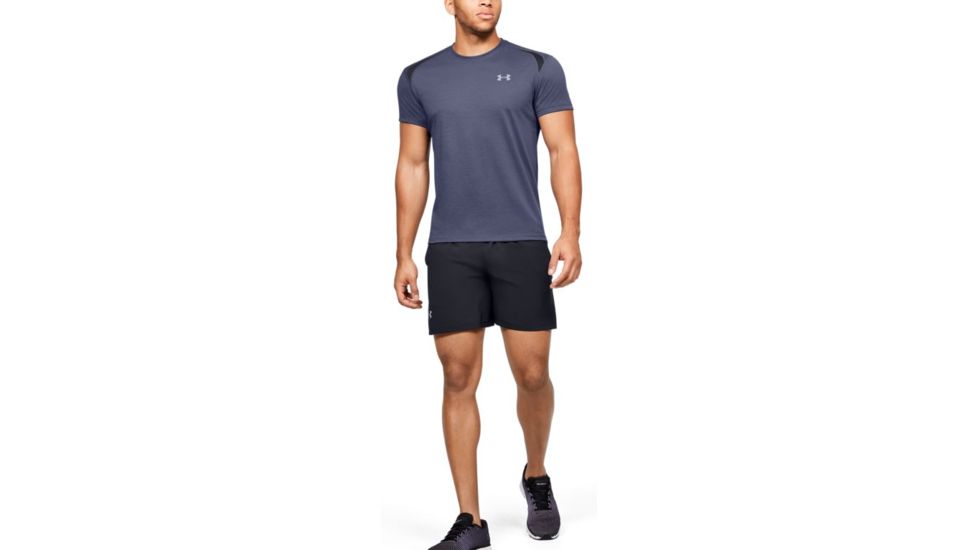Under Armour UA Streaker T-Shirt - Mens, 2XL, Blue Ink, 13265794972X