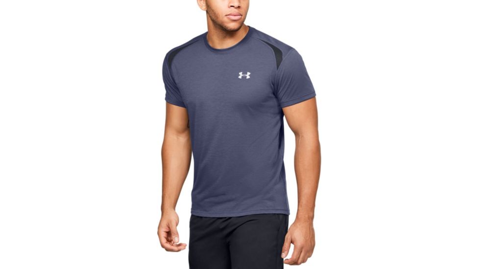 Under Armour UA Streaker T-Shirt - Mens, 2XL, Blue Ink, 13265794972X