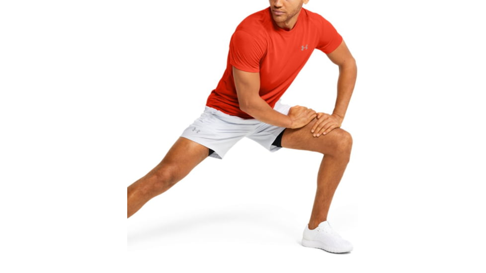 Under Armour UA Streaker T-Shirt - Mens, Extra Large, Ultra Orange, 1326579856XL