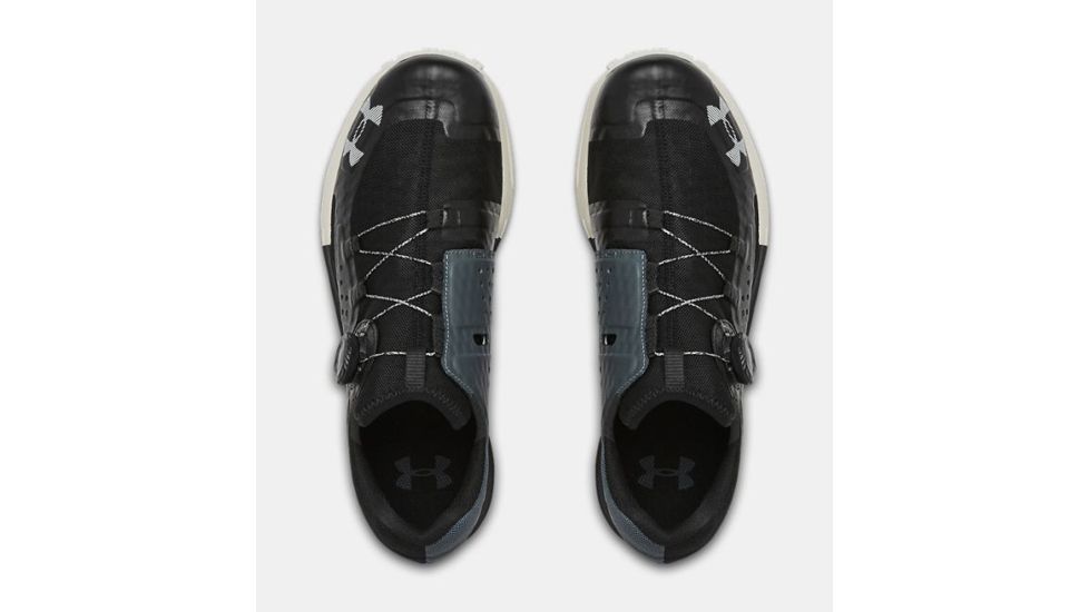 Under Armour UA Syncline Trailrunning Shoe - Mens, Black/Pitch Gray/Summit White, 9.5, 3021373-001-9.5