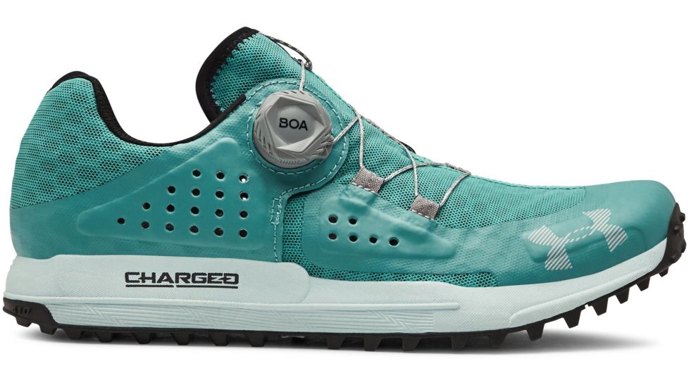 Under Armour UA Syncline Fishing Shoes - Women's, 7, Azure Teal/Fuse Teal/Mod Gray, 3021374-300-7