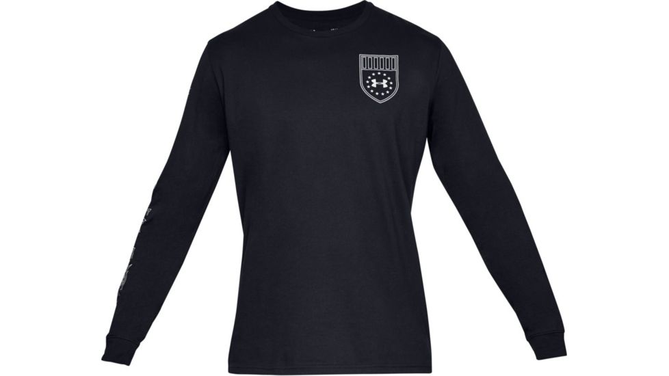 Under Armour UA Tac Division Long Sleeve T-Shirt - Men's, 2XL, Black, 13424080012X