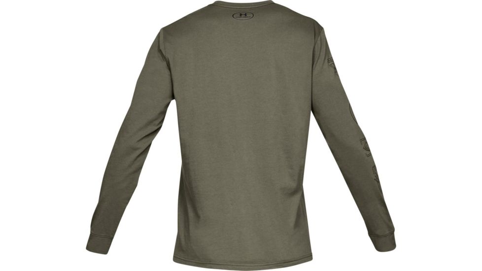 Under Armour UA Tac Division Long Sleeve T-Shirt - Men's, 2XL, Marine OD Green, 13424083902X