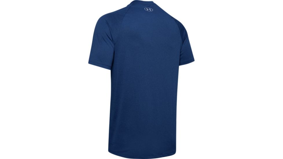 Under Armour UA Tech Short Sleeve Shirt - Men's, Large, American Blue, 1345317449LG