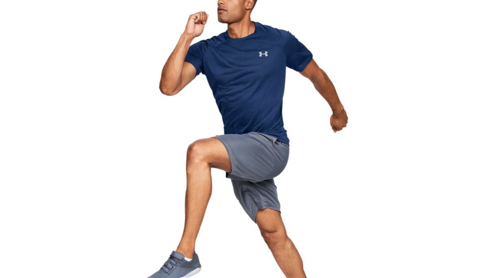 Under Armour UA Tech Short Sleeve Shirt - Men's, Large, American Blue, 1345317449LG