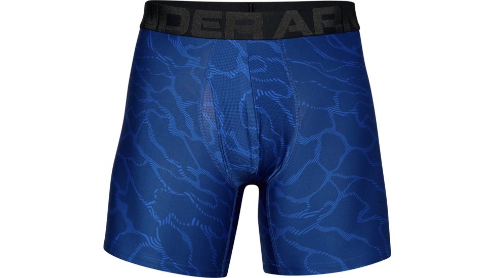 Under Armour UA Boxerjock Printed - 2-Pack - Men's, 2XL, American Blue, 13274160022X