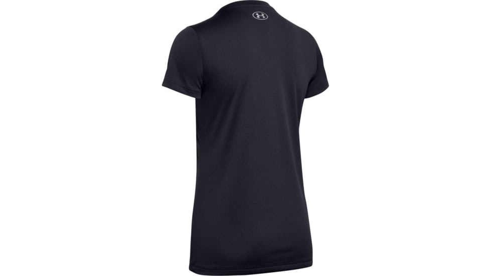 Under Armour UA Tech Logo Graphic T-Shirt - Womens, Large, Black, 1351963001LG
