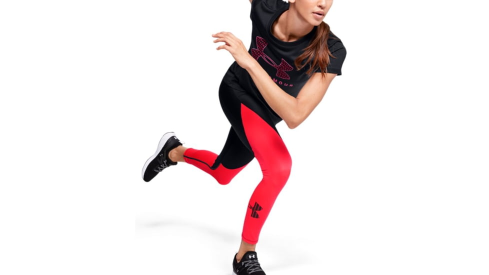 Under Armour UA Tech Logo Graphic T-Shirt - Womens, Large, Black, 1351963001LG