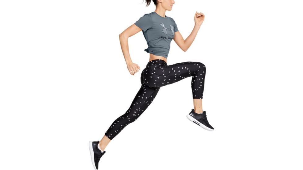 Under Armour UA Tech Logo Graphic T-Shirt - Womens, Large, Hushed Turquoise, 1351963396LG