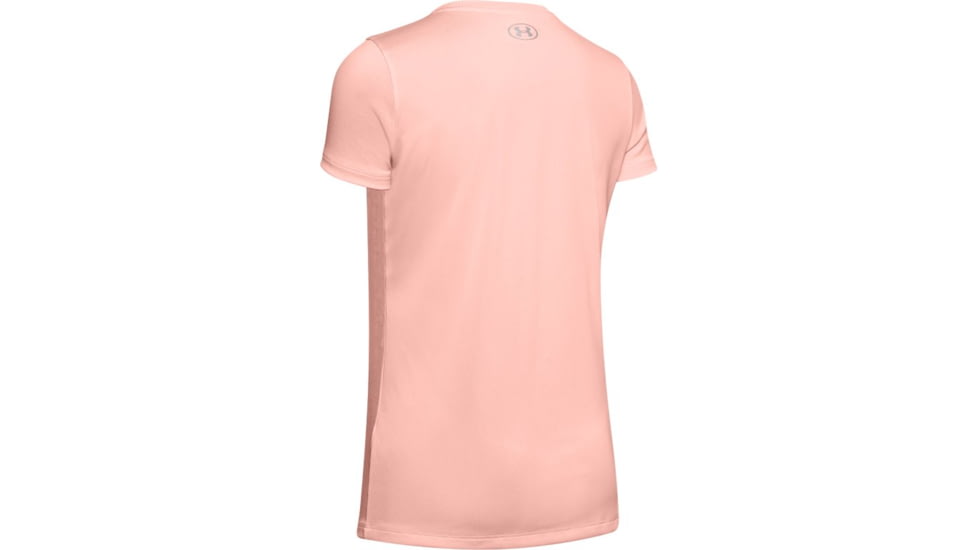 Under Armour UA Tech Logo Graphic T-Shirt - Womens, 2XL, Peach Frost, 13519638452X