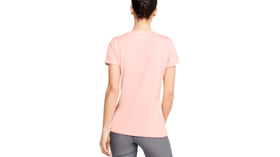 Under Armour UA Tech Logo Graphic T-Shirt - Womens, 2XL, Peach Frost, 13519638452X