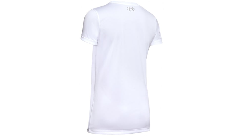 Under Armour UA Tech Logo Graphic T-Shirt - Womens, 2XL, White, 13519631002X