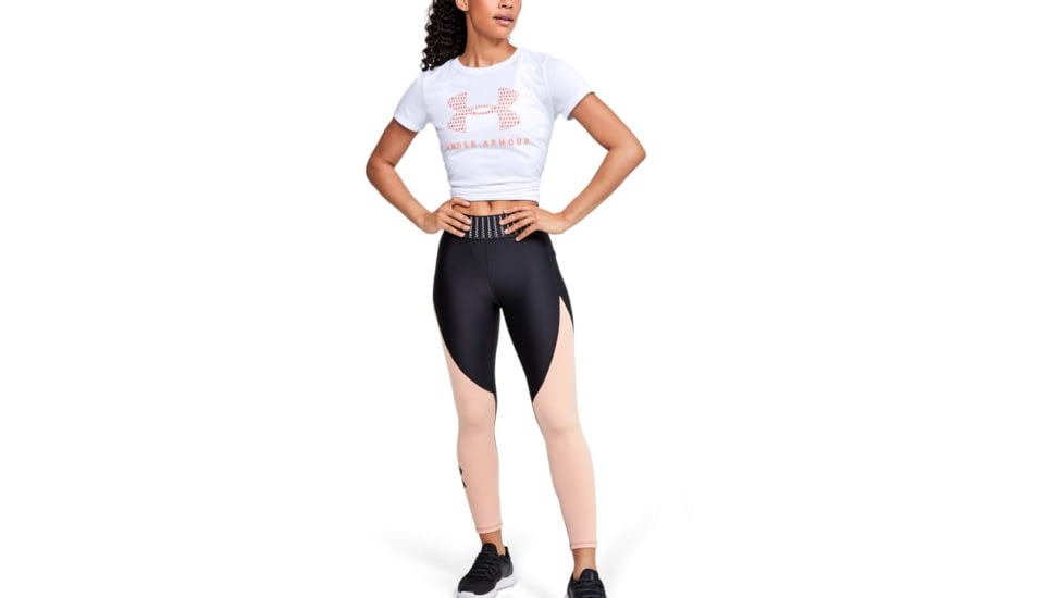 Under Armour UA Tech Logo Graphic T-Shirt - Womens, 2XL, White, 13519631002X