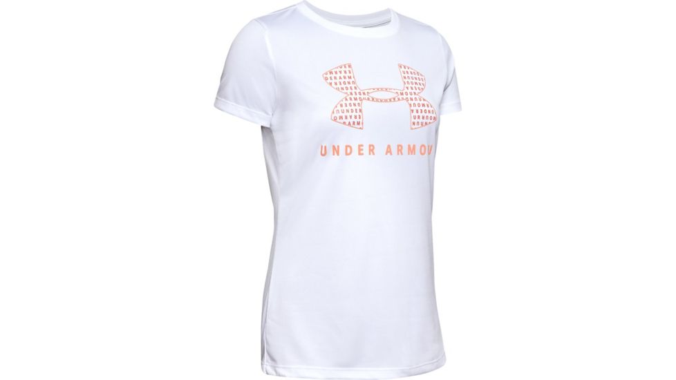 Under Armour UA Tech Logo Graphic T-Shirt - Womens, 2XL, White, 13519631002X