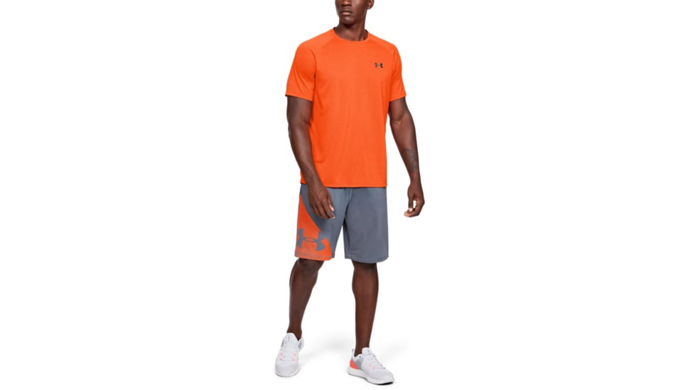 Under Armour UA Tech Short Sleeve Shirt - Mens, 2XL, Ultra Orange, 13453178562X
