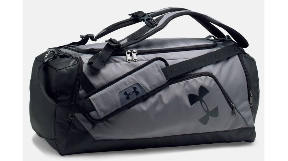 Under Armour Storm Undeniable Backpack Duffle Medium Bag, Graphite/Black, 1273255-040-OSFA