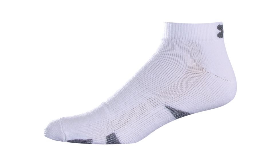 Under Armour Ua3312 Md Wht 9 11 Ua 4 Pack Locut White