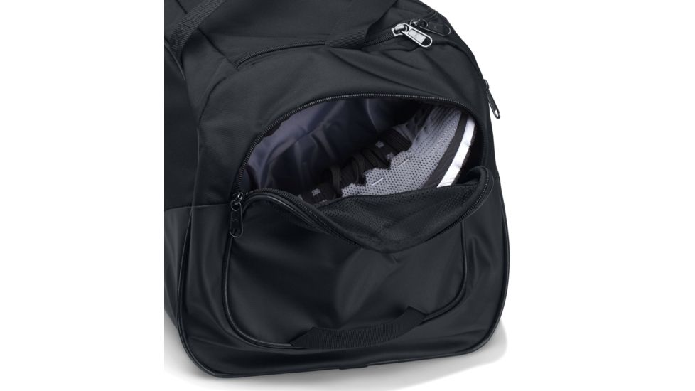 Under Armour Undeniable Duffle 3.0 SM, Black/Black/Silver, OSFA, 1300214-001-OSFA