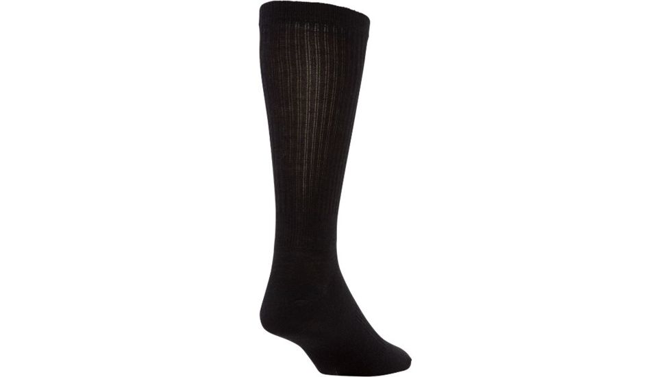 Under Armour Under Armour Hike Lite Boot Sock, Black/Fuegored, 9-11 Medium U721-BLK/FUE-MD