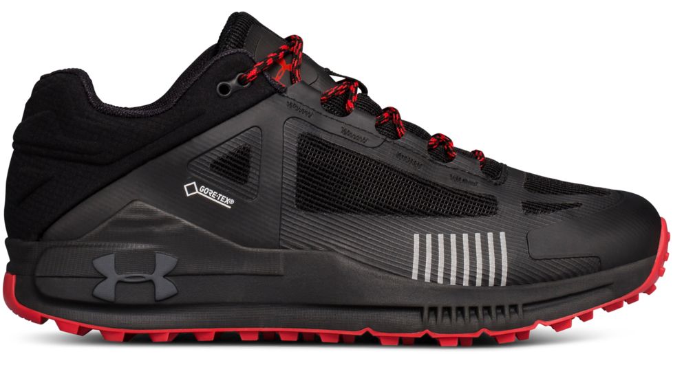 Under Armour Verge 2.0 Low GTX Hiking Boot, Black/Black/Anthracite, 10 US, 3000303-001-10