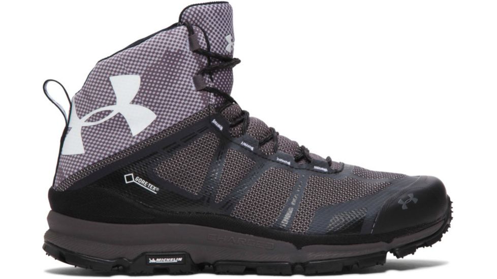 Verge Mid GTX Hiking Boot - Mens-Black/Charcoal/White-Medium-10