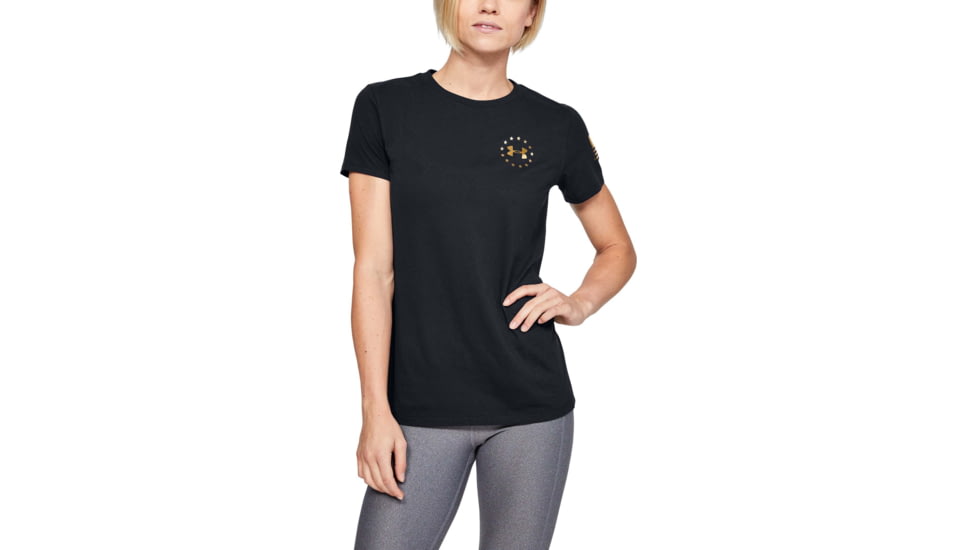 Under Armour Freedom Flag Evade T-Shirt - Womens, 13552500012X