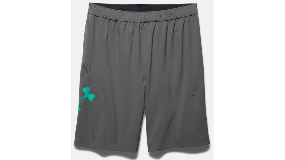Under Armour Whisp Short - Men's-Granite/Green Malachite-Small