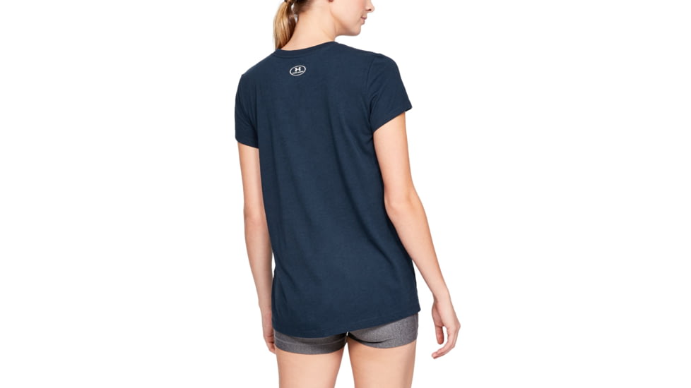 Under Armour Freedom America T-Shirt - Women's, 2XL, Academy/White, 13333734082X