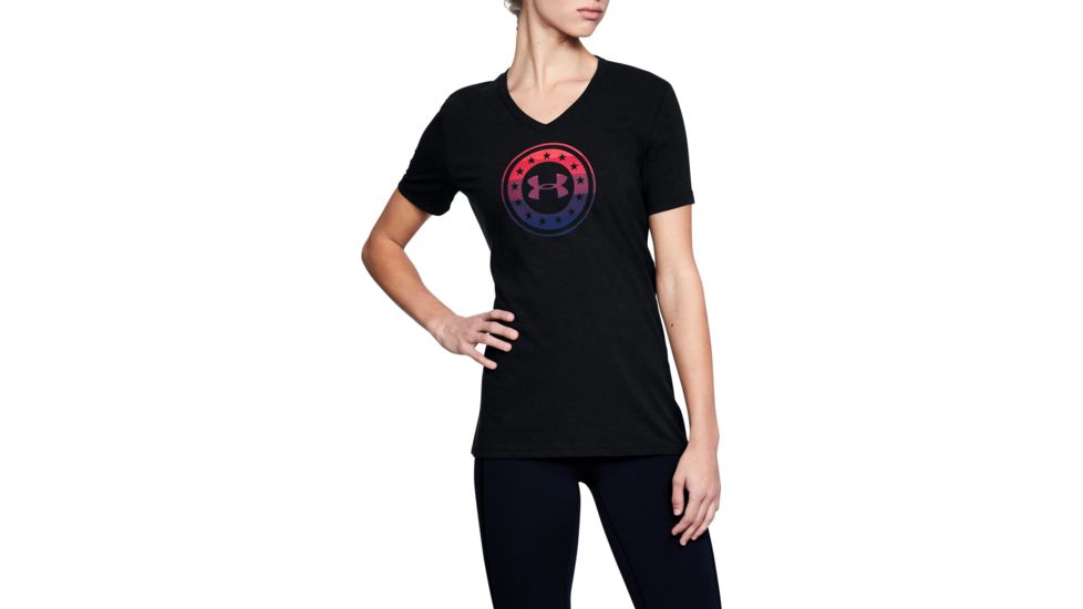 Under Armour Freedom Circle V-Neck - Women's, 2XL, 1305247001XXL