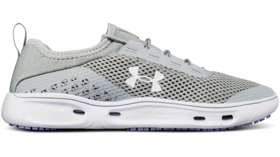 Under Armour Womens Kilchis Shoes Womens, Gunpowder Green/White/White, 7, 1268874-300-7